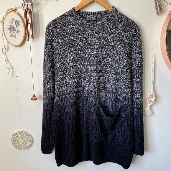 NWOT ombré knit sweater - Picture 1 of 8